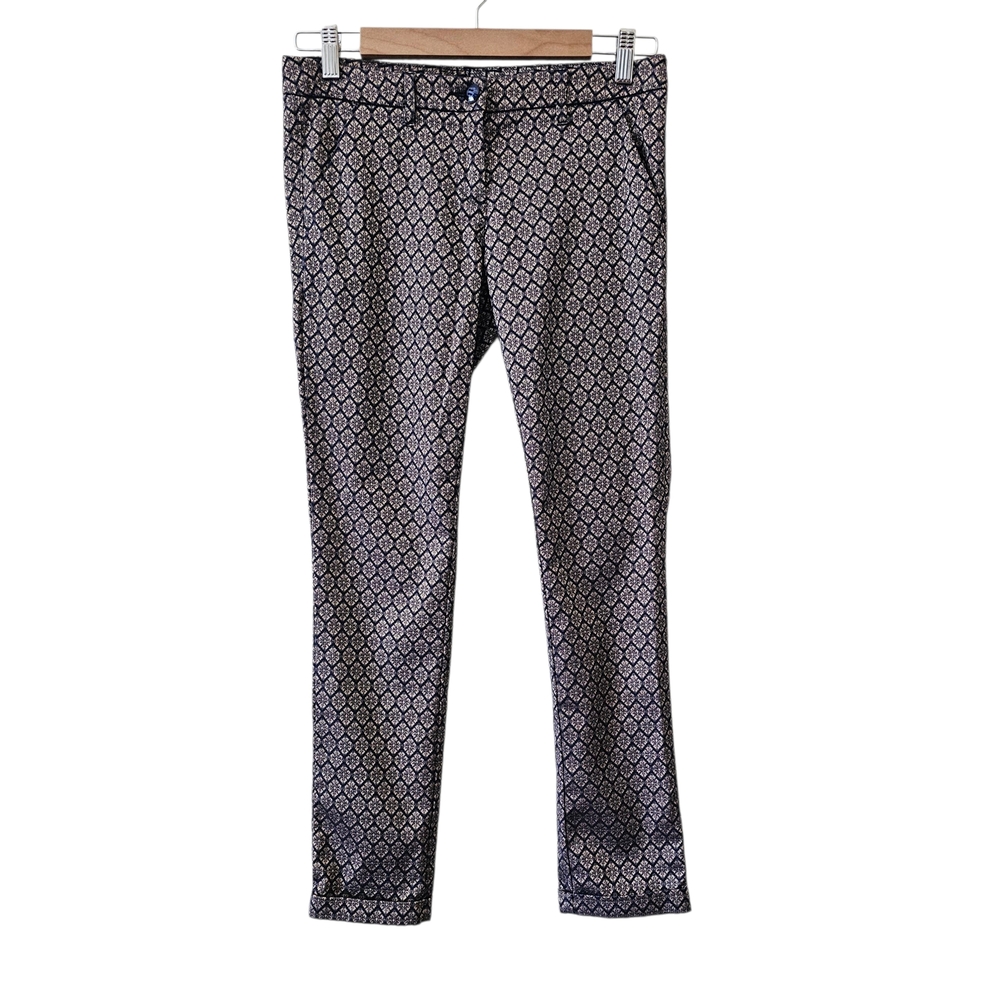 United Colors Of Benetton Patterned Skinny Pants EUC